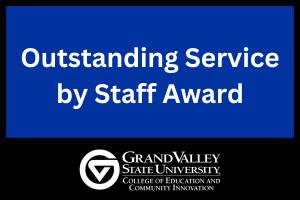 Outstanding Service by Staff Award